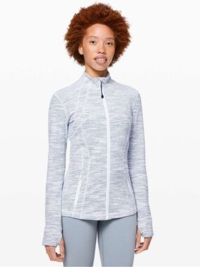 Lululemon Define Jacket
Wee Are From Space Sheer Blue Chambray
Size 8